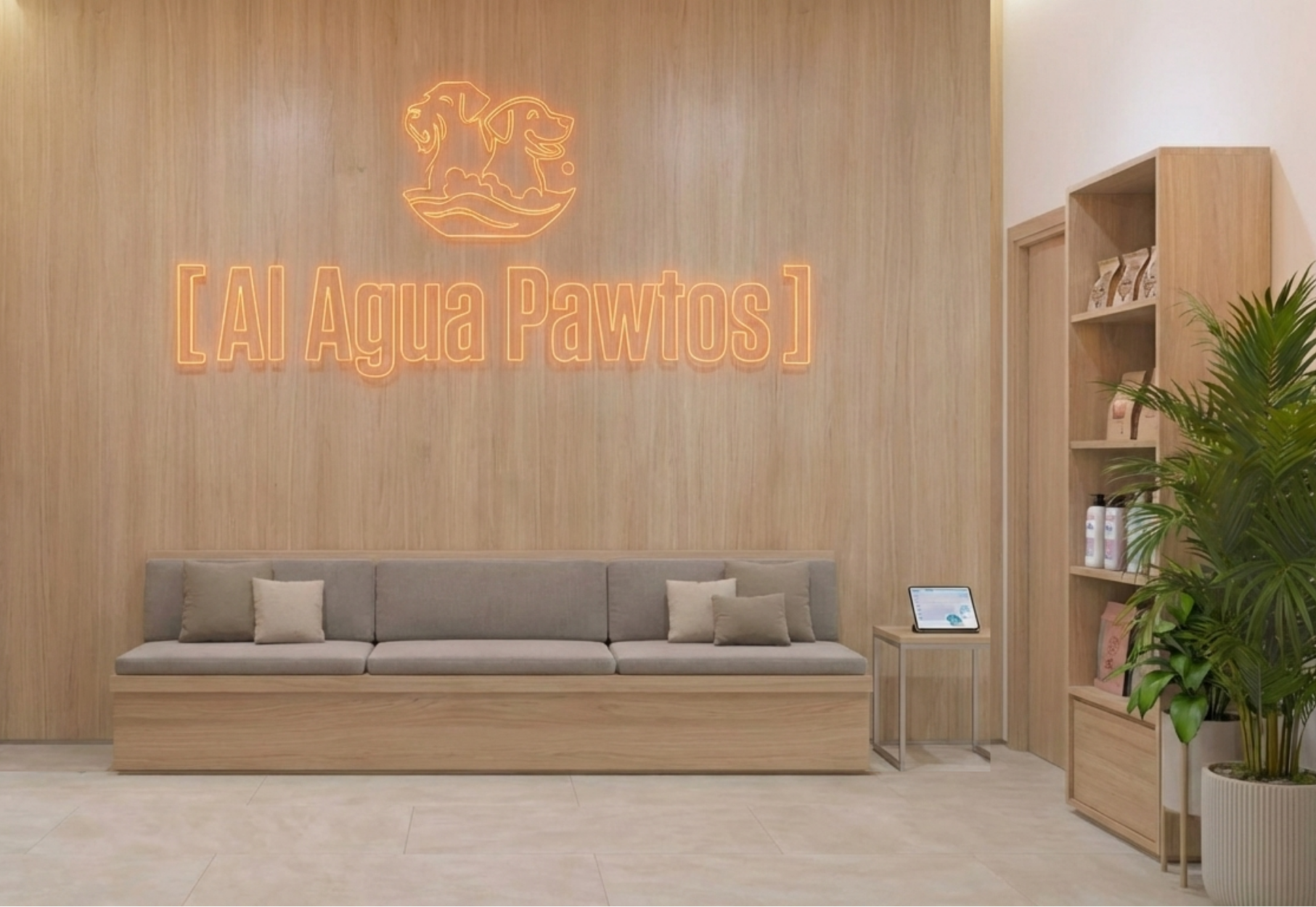 Social zone view de Al Agua Pawtos