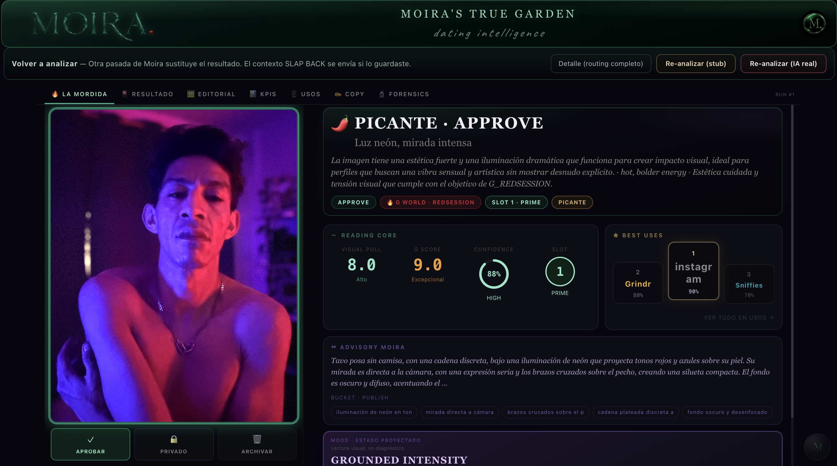 Resultado Moira
