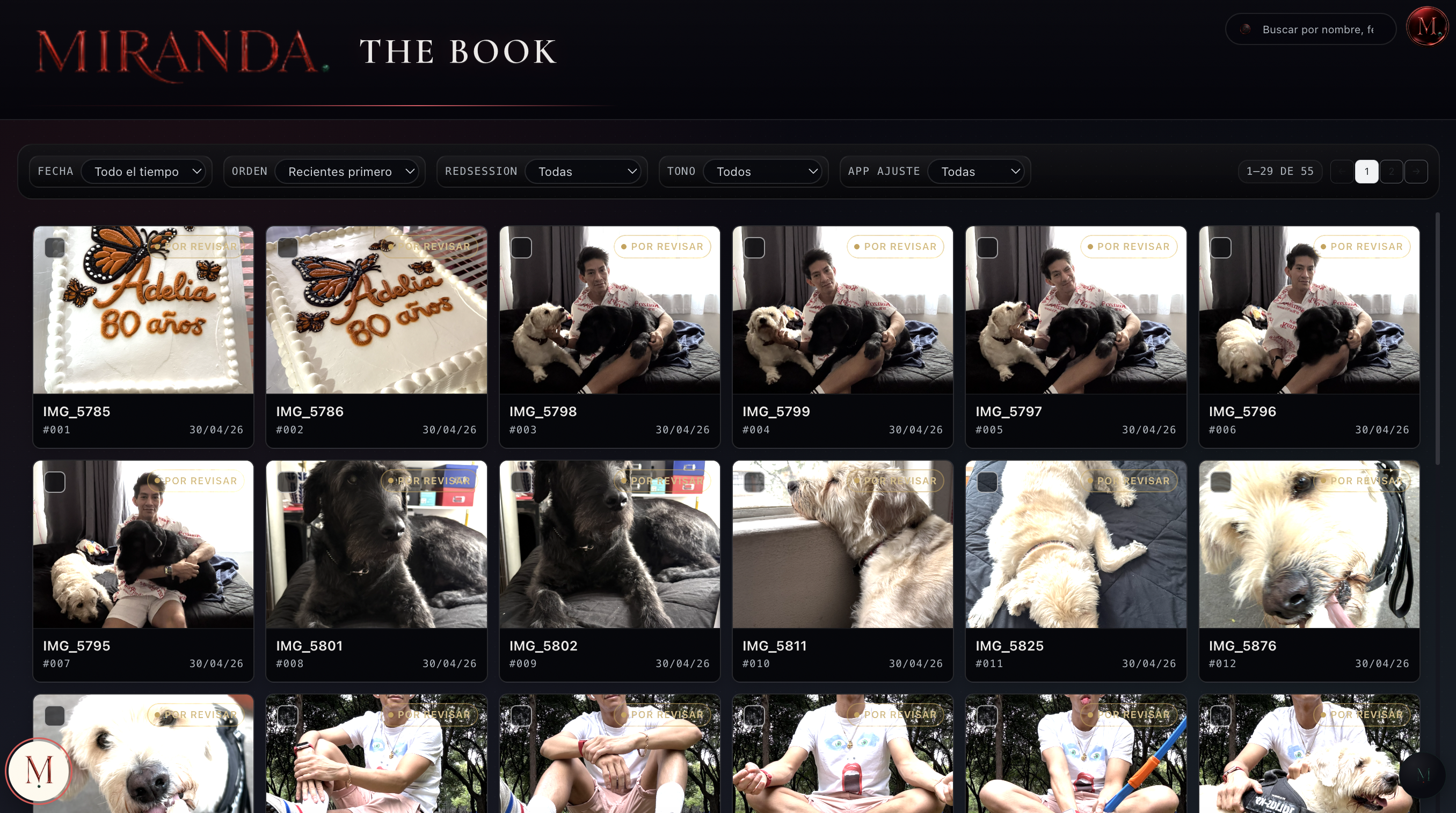 The Book · Día